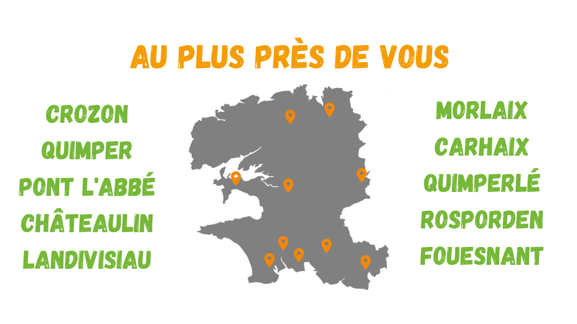 Retrouvez nos agences situées au plus près de vous.