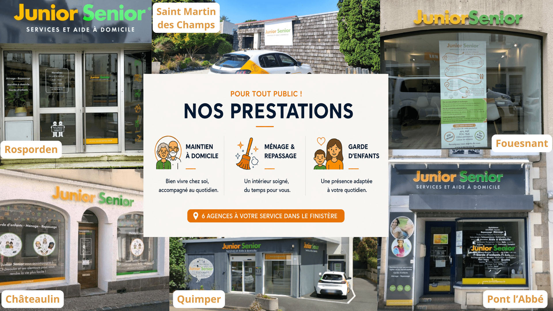 Nos agences et services